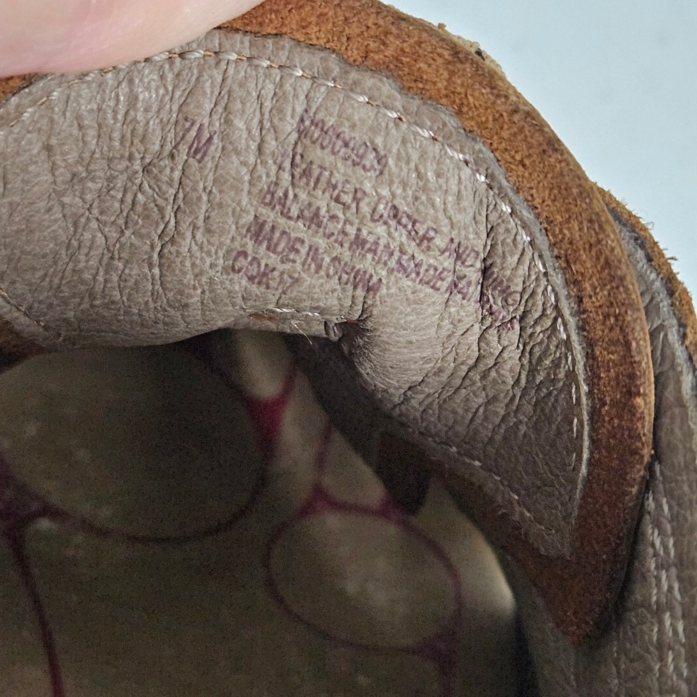 Bionica Malabar Leather Sandals Women 7 Brown Hiking Walking Gorpcore Utility - Picture 2 of 9